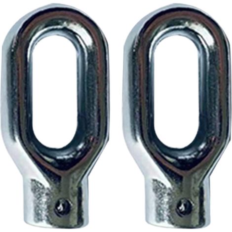 Crochet de manivelle auvent rétractable 2pcs 1: 7 Aluminium Patio Autoute de Patio Remplacement Mérial Minimaliste Minimaliste Oeil (1/4)