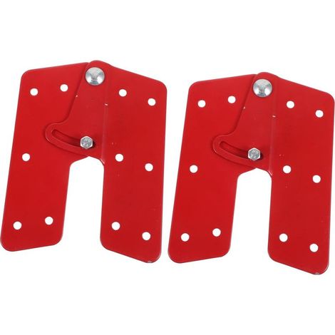 2pièces Charnières De Rechange Pour Échelle De Grenier Fixation Pour Échelle Pliante Pour Escabeau (1/5)