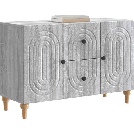 Maison Exclusive - Mobile TV Grigio Sonoma 89 x 34,5 x 60 cm Legno ingegnerizzato