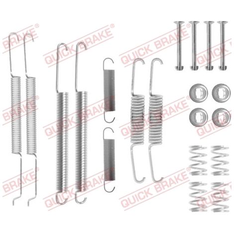 Kit d'accessoires, mâchoire de frein Quick Brake 105-0726 SEAT