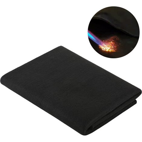 Couverture ignifuge résistante de soudure de fibre de-5mm (1/2)
