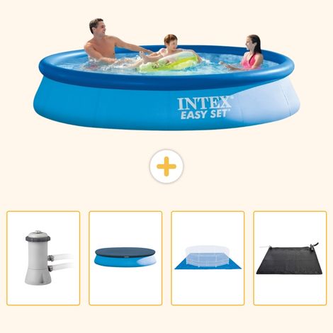 Intex Piscine Easy Set Ronde - 366x76 cm - 5-pièces  S214 (1/5)