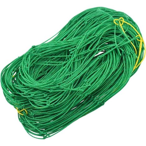 Rete a traliccio rinforzata da 1,8 x 2,7 m per piante con maglia larga, rete di protezione dagli uccelli, rete a traliccio per piante rampicanti, cetrioli, pomodori, rete da giardino (1/5)
