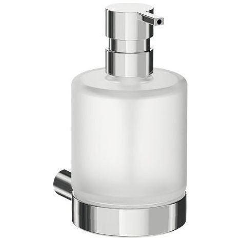 Inda - Wandseifenspender Mito Chrom glänzend/Glas satiniert 350 ml