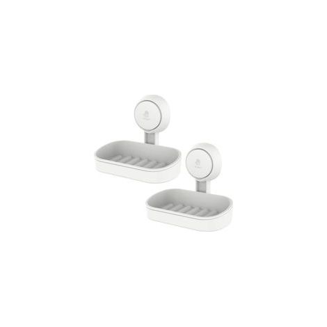 Pièces Porte Savon Ventouse Sans Perçage Support Douche Réutilisable, Charge 5 kg, Installation Rapide (1/4)