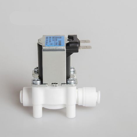 Einlass-Magnetventil 24 V, sicheres und verschleißfestes Magnetventil für Wasserfilter im Haushalt, 3/8-Zoll-Abwasser-Magnetventil (1/5)