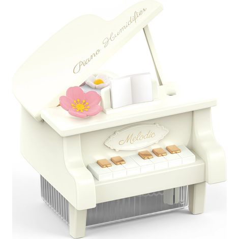 Umidificatore portatile per bambini con 2 modalità di nebulizzazione, serbatoio grande da 350 ml, silenzioso per neonati/asilo nido/ufficio, mini idratante portatile (bianco) (1/5)