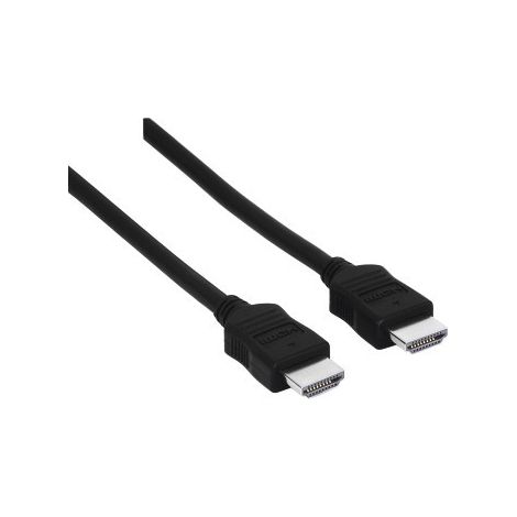 Hama HamaHDMI-Kabel (Korb, HDMI-Stecker, Kabel, 1080p, Hochgeschwindigkeit, 10.2 Gbps, 5 m), Farbe schwarz