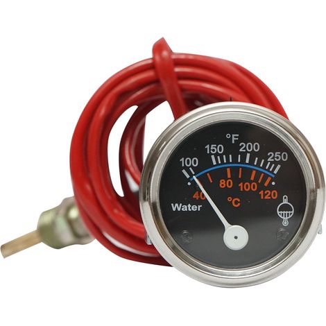 Indicatore meccanico della temperatura dell'acqua con sonda universale Breckner Germany (1/4)