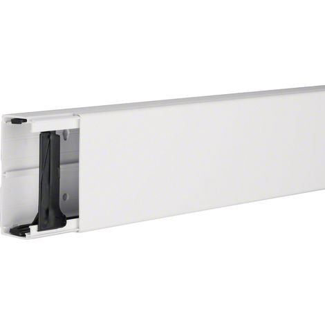 Goulotte de distribution PVC 40x90 mm - Longueur 200 cm (RAL 9016) LF4009009016 Hager