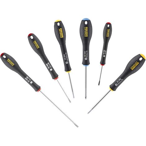 STANLEY 0-65-492 FatMax Precision Screwdriver Set, 6 Piece STA065492 (1/4)