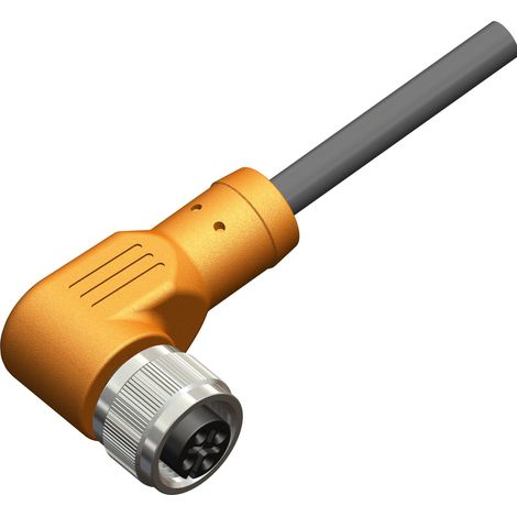 Connecteur industriel pré-câblé RS PRO 4 conducteurs , M12 Femelle, 2m ( Prix pour 1 )