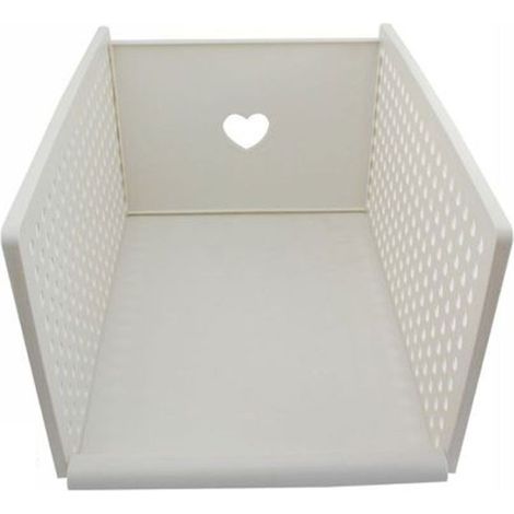 Panier De Rangement Rectangulaire Boîte Organisatrice 34x46x25.5 (1/2)