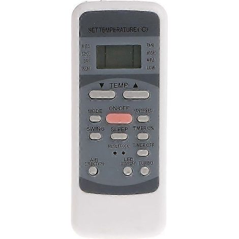 Télécommande de climatisation résistante à l'usure avec surface tactile douce Midea R51M/BGE CE R51D ER51M (1/5)