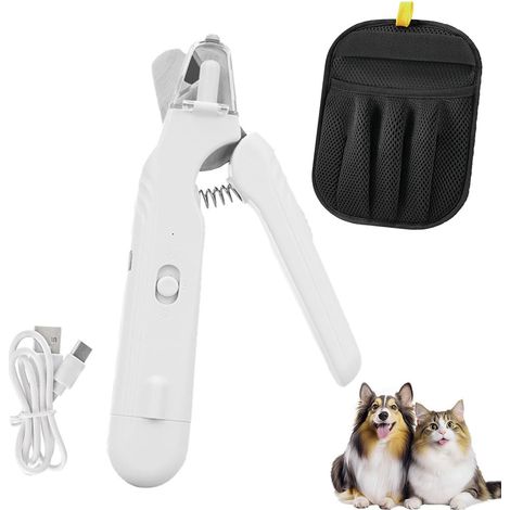 Coupe-griffes LED 2-en-1 pour chiens et chats (1/5)