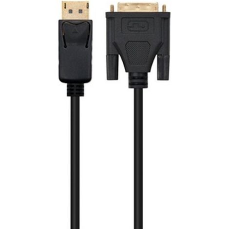 Ewent câble displayport vers dvi-d 24+1, 1.2 - 1.8mt (1/2)