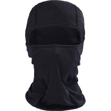 Gesichtsmaske, vielseitig, atmungsaktiv, weich, winddicht, Motorrad-Sturmhaube, taktische Sturmhaube, Skimaske, elastische Sturmhaube, Mütze, Kopfbedeckung, Helm L (1/5)
