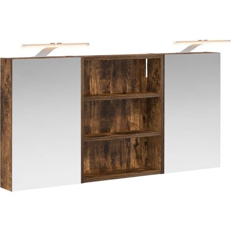 Maison Exclusive - Badezimmerschrank-Set 3 pcs 100 x 10,5 x 50 cm