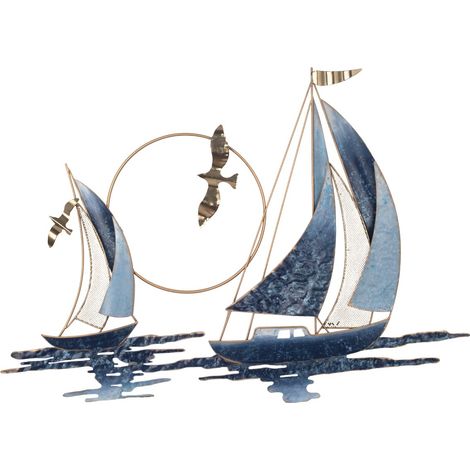 Maritime Wanddekoration – Segelboot – Maritime Dekoration für Zuhause und Büro – Das perfekte Geschenk für Meeresliebhaber