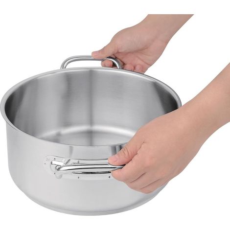 Faitout Professionnel Inox tous Feux 4,5 L - Vogue (1/4)