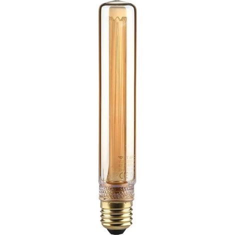 V-TAC Lampadina LED E27 2W T30 Candela Filamento Ambrato Art 1800K (1/5)