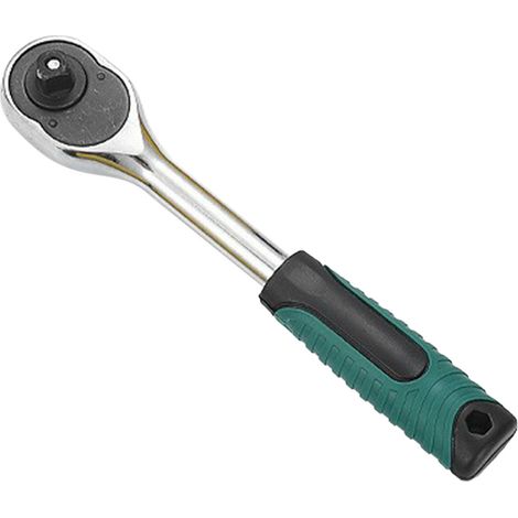 Clé à cliquet 3/8 pouce à dégagement rapide, outil de réparation auto 24 dents, clé réversible avec relâchement instantané, modèle exclusif Mexique (1/5)