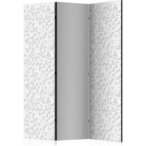 Paravento - Room divider – Floral pattern I - 135x172 (1/4)