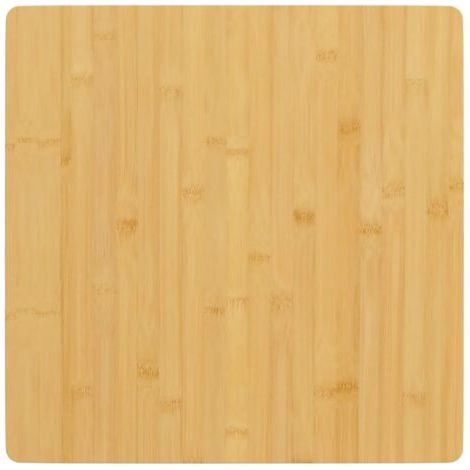 Dessus de table 40x40x2,5 cm bambou