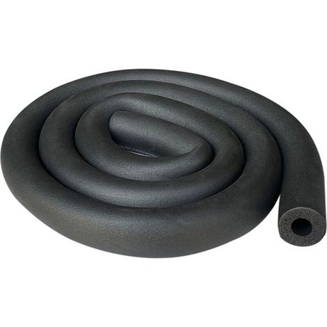 Tube isolant pour tuyau de chauffage, diamètre 25 mm, isolation de tuyau de 1,8 m pour tuyau de chauffage et de climatisation (noir, 25 mm) (1/5)