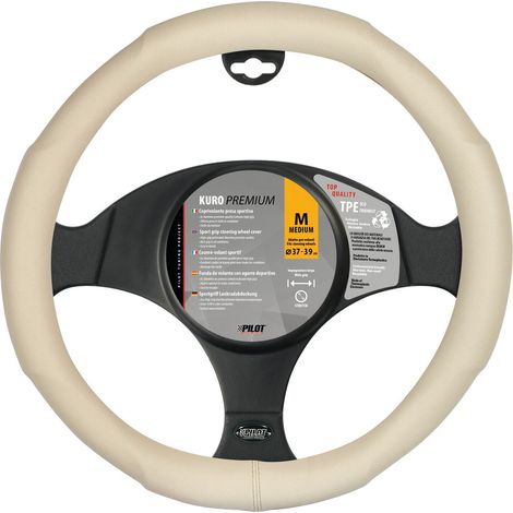 Kuro, coprivolante in Skeentex - M - Ø 37/39 cm - Beige