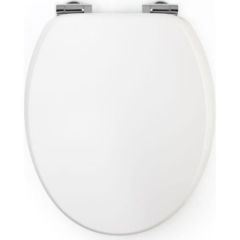 Asiento de inodoro - GELCO DESIGN - Fricción de caída magnética - Blanco (1/4)