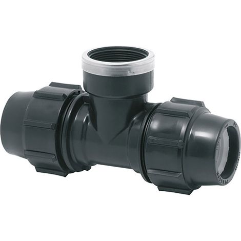 Gemischter T-Anschluss Innengewinde Polypropylen 25 mm x 3/4''