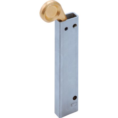 COMUNELLO 732Z PALETTO A MOLLA ZINCATO LEVA OTTONE CANCELLO BATTENTE A SALDARE (1/4)