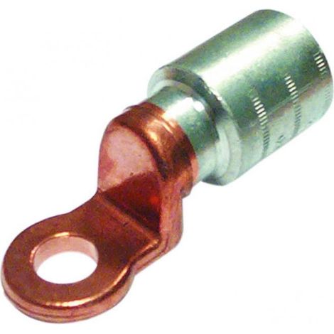 Cosses alu-cuivre à fût court pour réseaux industriels de section 35mm² - M10 (CAUBT35)