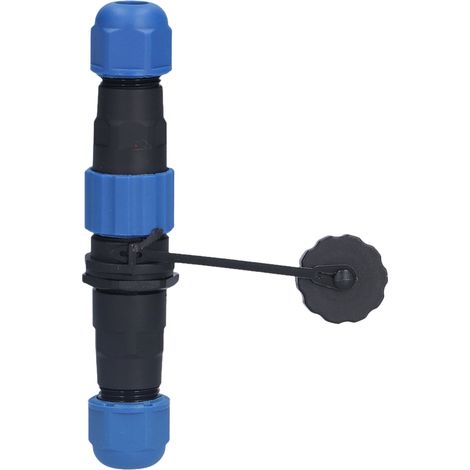 Connecteur de câble aéronautique, prise 1 à 7 broches, connexion robuste, bonne résistance à la corrosion, connecteur de câble aéronautique, fiche 1 broche (380 V 25 A) (1/5)