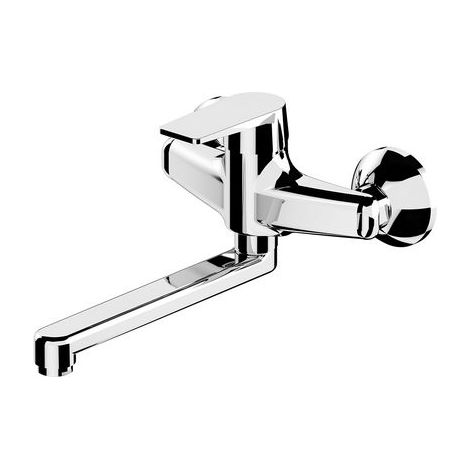 MISCELATORE MONOCOMANDO LAVELLO A MURO LINEA VEGA- Cromo- MARIA- pezzi 1
