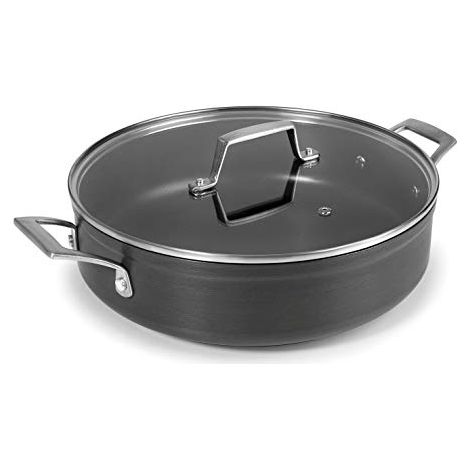 padella antiaderente 24cm + coperchio - 48624 - lacor (1/2)