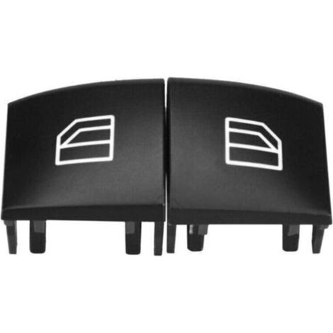 Lot de 2 cache-boutons pour interrupteur de fenêtre de voiture (1/5)