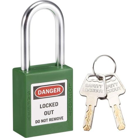 Vert Orange Lockout-Tagout-Sperren 1-1/2 Zoll Verschiedene Kunststoff (1/4)