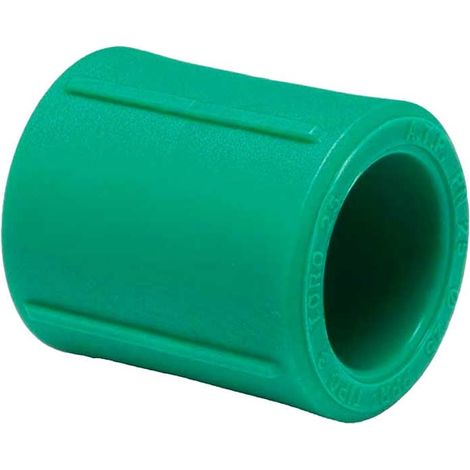 MANICOTTO DIRITTO FEMMINA/FEMMINA IN PPR VERDE PN25 Ø20x20