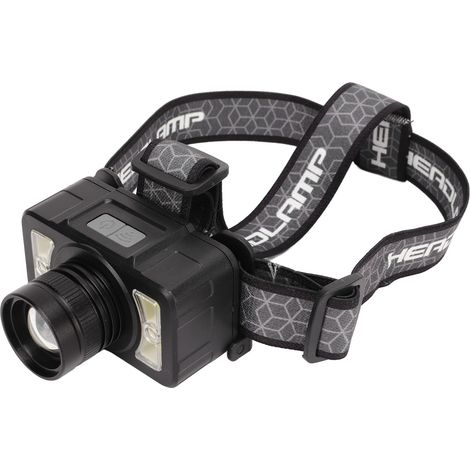 LED-Stirnlampe, 2 Modi, wiederaufladbar, leichte Sensor-Stirnlampe, geeignet zum Wandern und Campen. (1/5)