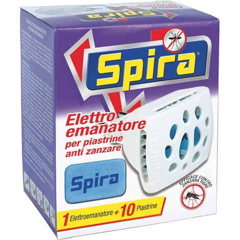 Spira ELETTROEMANATORE + 10 PIASTRINE 12.00 pz