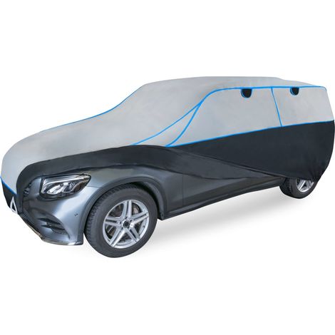 SUV/VAN Hagelschutzplane Comfort Protect, Größe 8, Hagelschutz bis 1,9 cm, schwarz/silber (1/5)