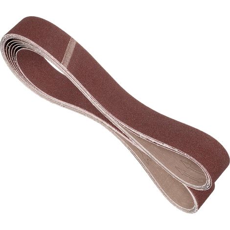 6 Pcs Bandes Abrasives 50mm x 1829mm 80 Grits Papier Abrasif (1/5)