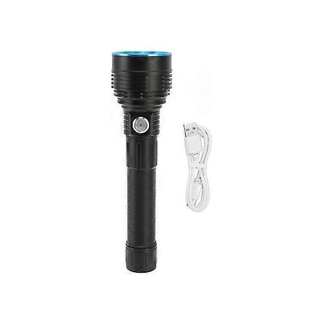Lampe torche LED ST70 – Lampe torche puissante et portable de 10 000 lumens, étanche, 4 modes d’éclairage – idéale pour les aventures en plein air (1/5)