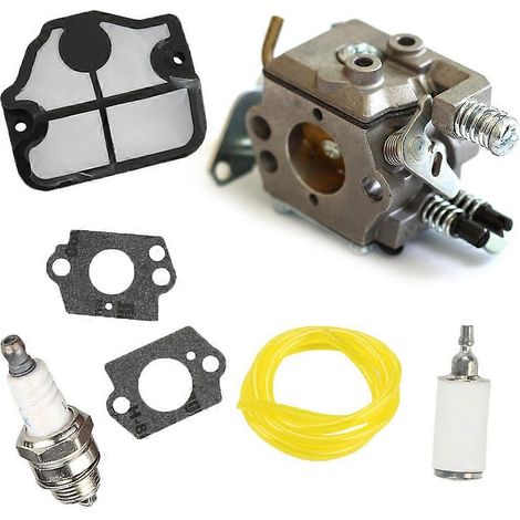 kit de carburateur pour tronçonneuse Husqvarna 36 41 136 137 141 142 Zama C1Q-W29E WT-834 WT-834A 530071987 530019172 (1/5)