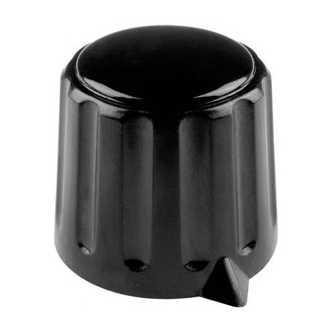 Tête de bouton rotatif Mentor 4312.6133 avec pointeur noir (Ø x H) 28 mm x 18.5 mm 1 pc(s) (1/2)
