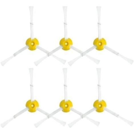 Accessoire pour aspirateur, brosse latérale, compatible avec les modèles Roomba des séries 800, 900, 860, 870, 880, 890, 966 et 980 (couleur : 6 brosses latérales) (1/5)
