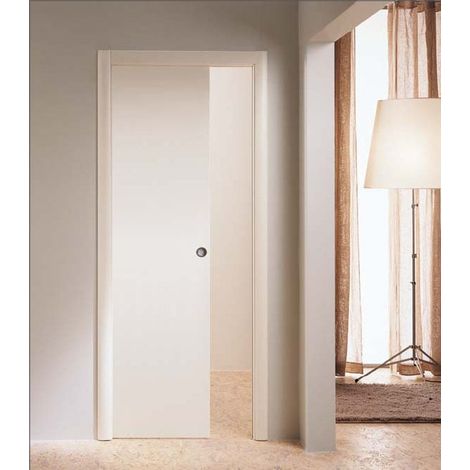Scrigno Base Hoja Unica (210X60) Sm105 - GOLD BASE REVOQUE - Armazón para puertas correderas de hoja única o doble