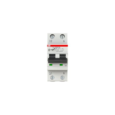 Interruttore differenziale DS201M 1P+N (Neutro a destra) C20 300mA 10kA A - ABB2CSR275180R3204